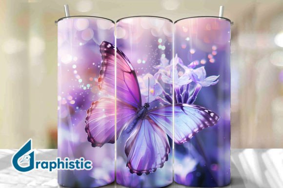 Break Through Butterfly Tumbler Wrap 33