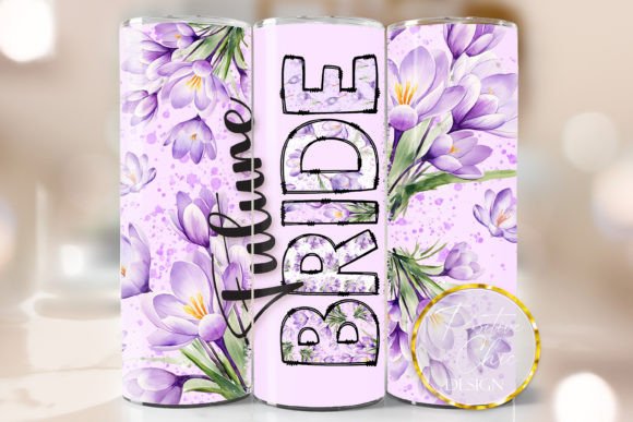 Future Bride Wedding Tumbler Wrap PNG: Graphics for Crafts & Content