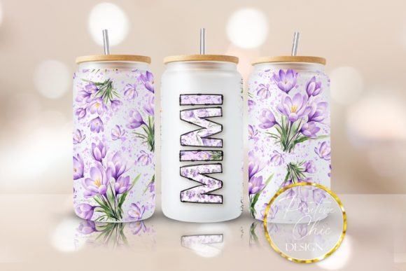 Mimi Libbey Cup Wrap Mothers Day PNG: Graphics for Crafts