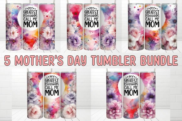 Mother’s Day Tumbler: Call Me Mom Graphics for Crafts