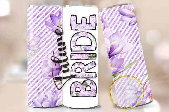 Wedding Tumbler PNG Future Bride Design